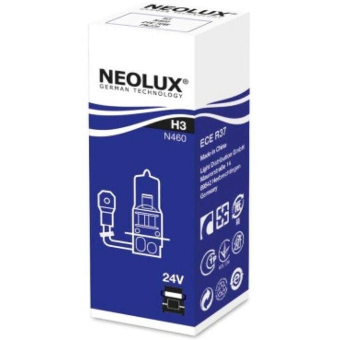 Lámpara para automóvil NEOLUX, H3, 24 V, 70 W, N460