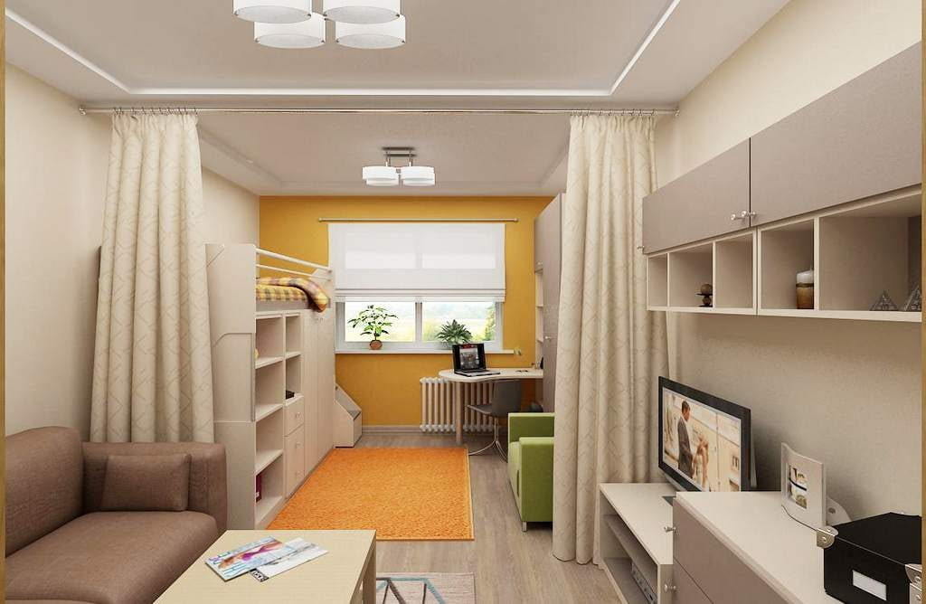 Lägenhet 40 kvadratmeter barn