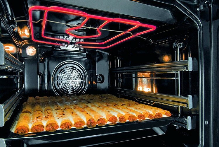 Convection function allows for better cooking