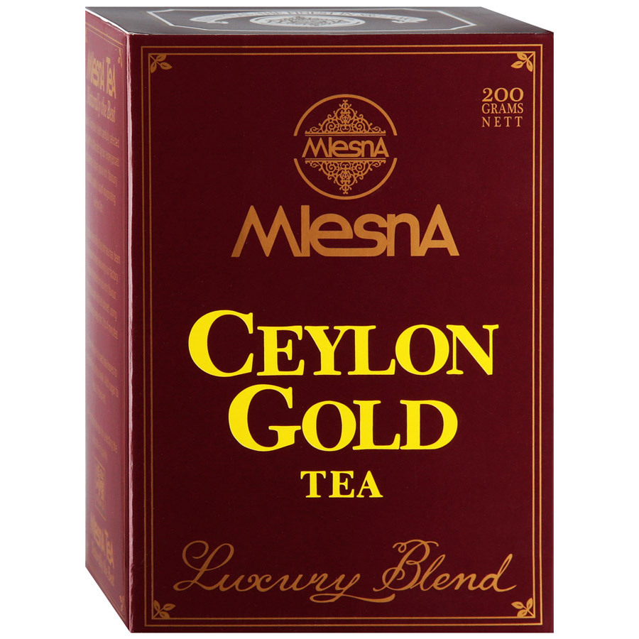 Mlesna musta tee Ceylon Gold 0,2 kg