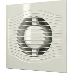 DiCiTi aksiālais izplūdes ventilators D 125 dekoratīvs (SLIM 5 Ivory)