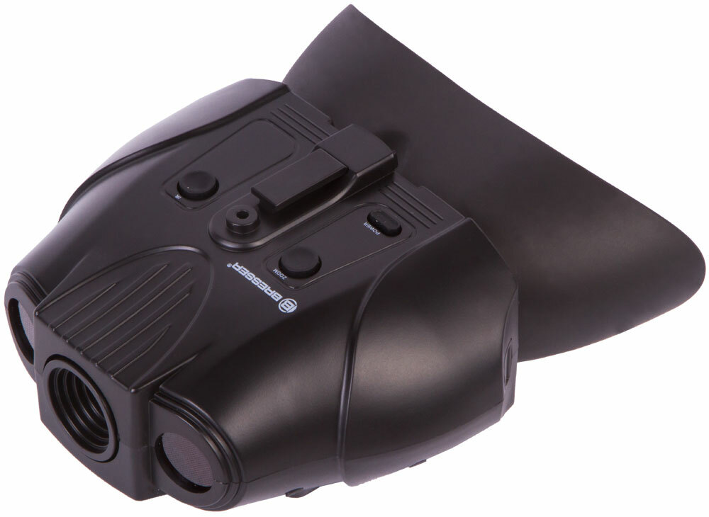 Bresser 1–2x digitální dalekohled pro noční vidění, držák na hlavu