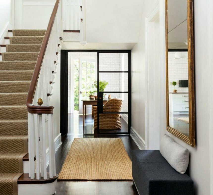 szőnyegfutó a folyosón minimalizmus