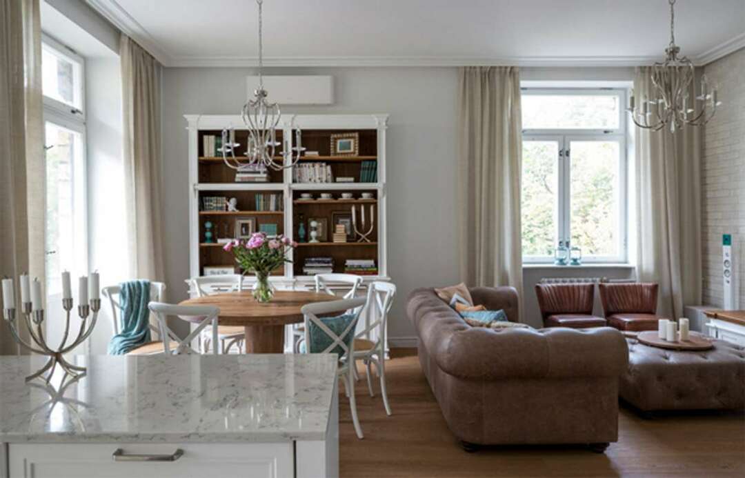 Sala de estar e jantar: zoneamento da sala, fotos de combinações de interiores bem-sucedidas