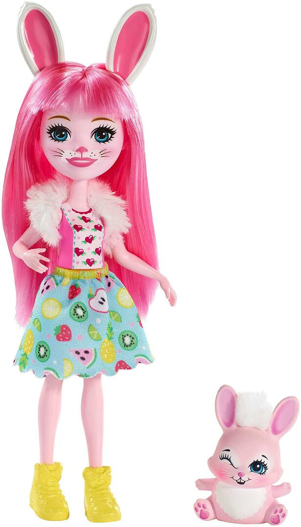 Toy Enchantimals # und # quot; Puppe mit Ihrem Lieblingstier - Bree Bunny Rabbit # und #quot;