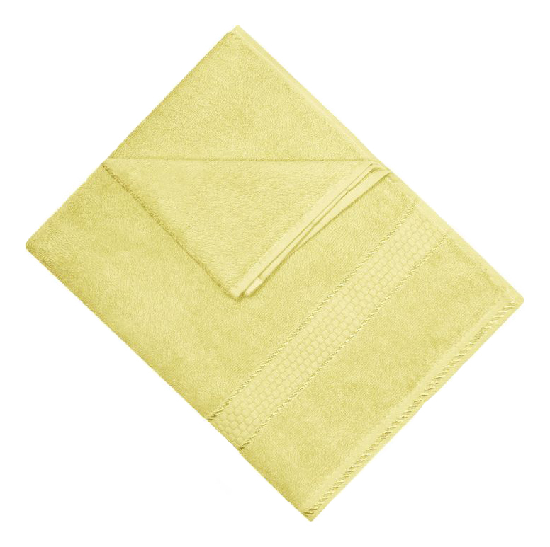 Bath towel Aisha yellow