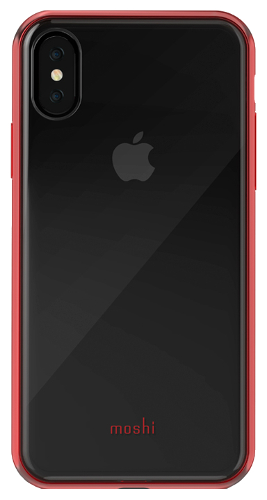 Moshi Vitros iPhone X -etui - Crimson Red 99MO103321