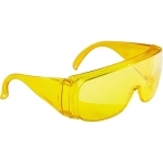 Gafas de protección de tipo abierto, amarillo, policarbonato resistente a los impactos SIBRTECH 89157