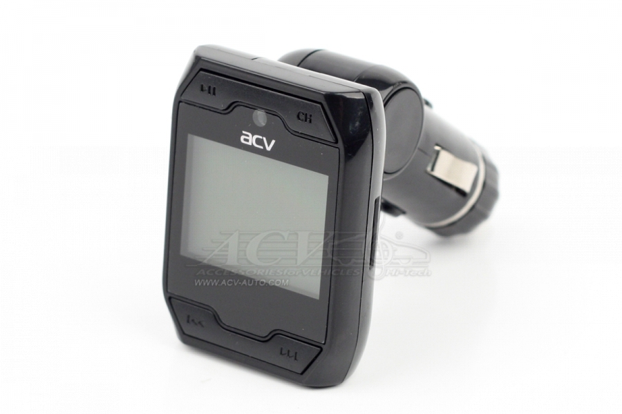 Siųstuvas ACV FMT-115 / LCD / USB / microSD 12-24