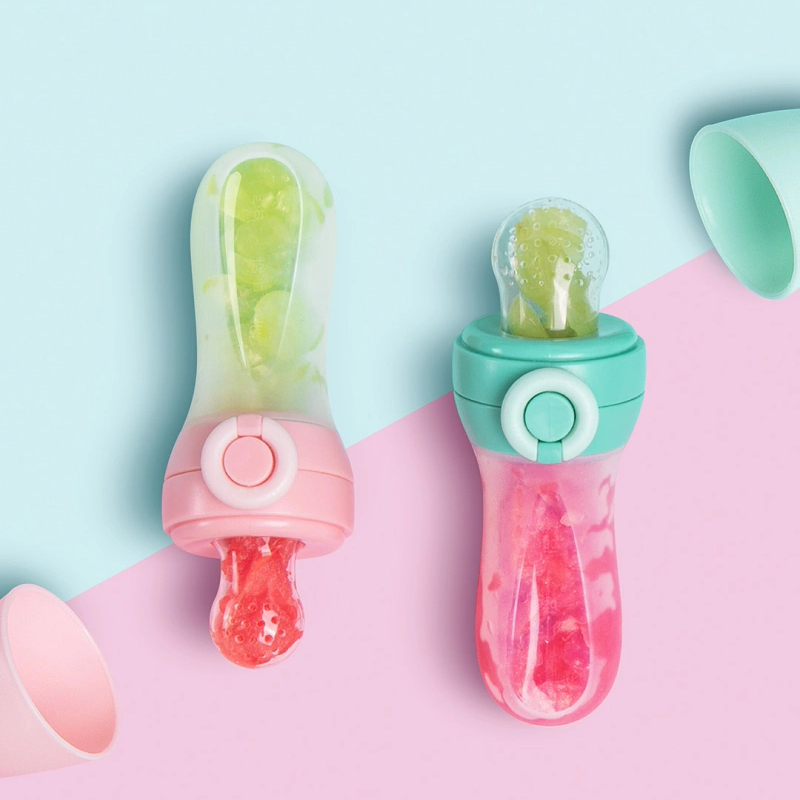  Babyfôrflasker Babysilikonmelkfutter Fruktjuice Drikkepilleflaske fra Xiaomi Youpin