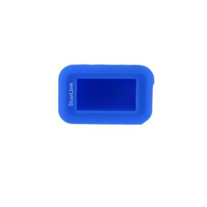 כיסוי למכשיר הכפתור Starline E60 / E90, סיליקון, כחול