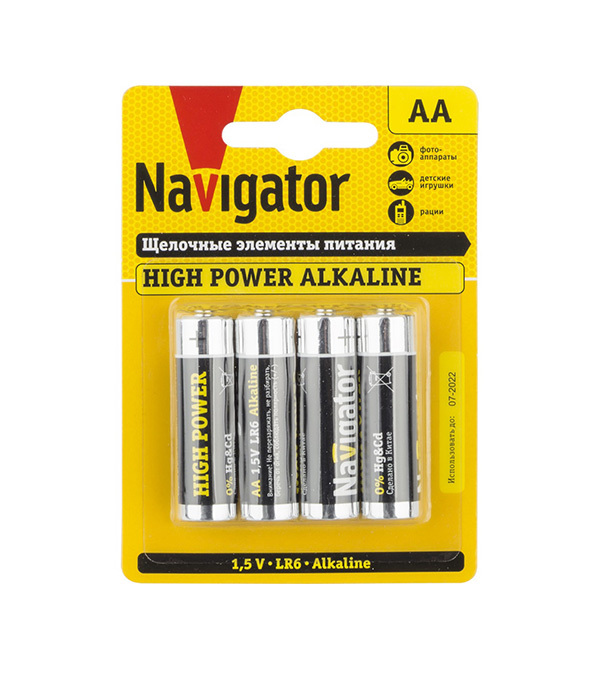 Navigator AA baterie LR6 1,5 V 2900 mAh (4 ks)