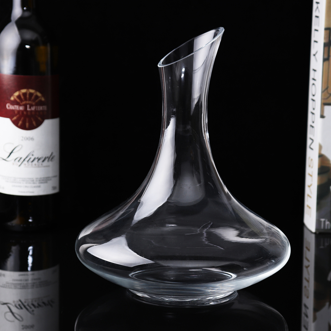 ML nagy kapacitású luxus üveg kristály dekanter üveg palack kancsó kiöntő légtelenítő elegáns családi bárban