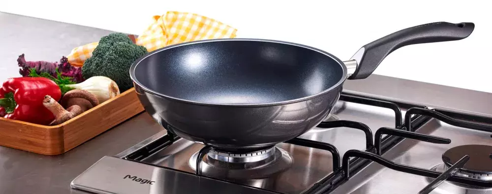 frying pan with removable handle
