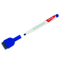 Berlingo whiteboard marker, magneet, bullet, 2 mm, blauw