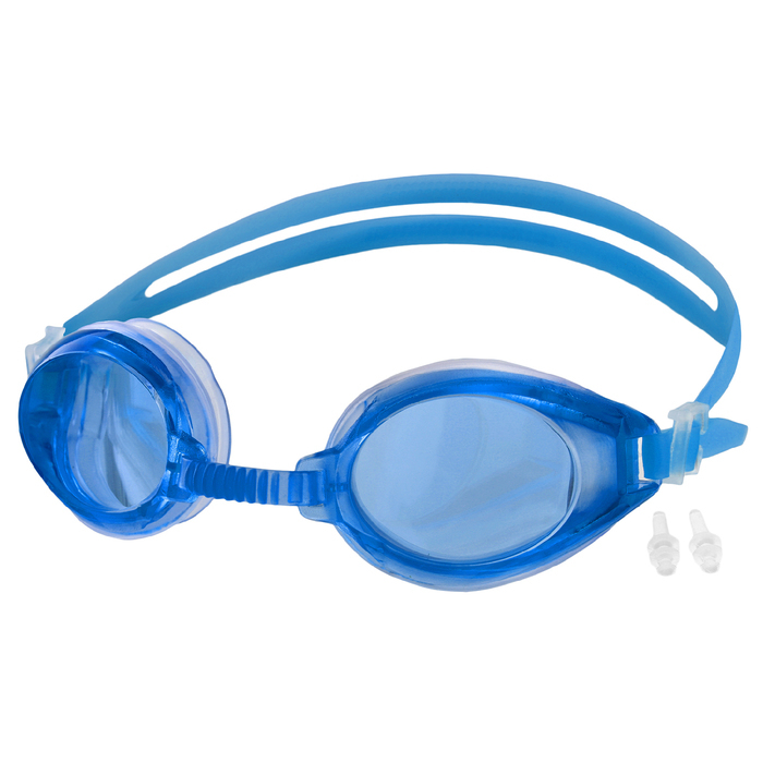 Plavalna očala + čepki za ušesa F268, mešane barve