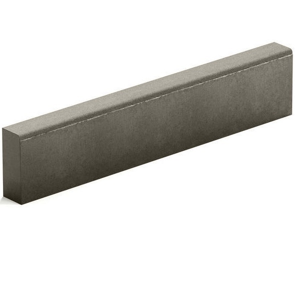 Pflastersteine ​​aus grauem Zement Steingot 1000х200х80 mm