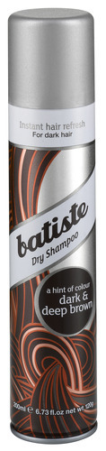 Dry shampoo BATISTE Dark # and # Deep Brown, 200 ml