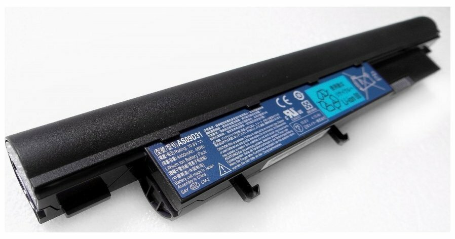 ACER Laptop -batteri for Aspire Timeline 3410T 3810T 4810T 5810T Series (11.1V 4400mAh). PN: AS09D31, AS09D41
