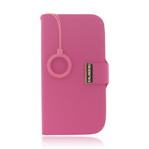 Unikalne Etui KLD z Podpórką do Samsung Galaxy S4 - Różowe