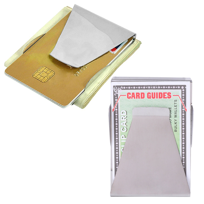 Tanke muške ženske kreditne kartice od nehrđajućeg čelika za kreditne kartice