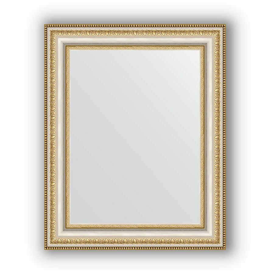 Ogledalo zlatne perle 41x51 cm na srebru Evoform Definite BY 1349