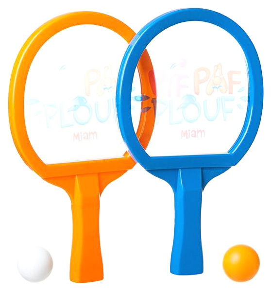 Jogos conjunto de tênis infantil: 2 raquetes com 2 bolas, PAC 26x16x4 cm, art.3006-3.