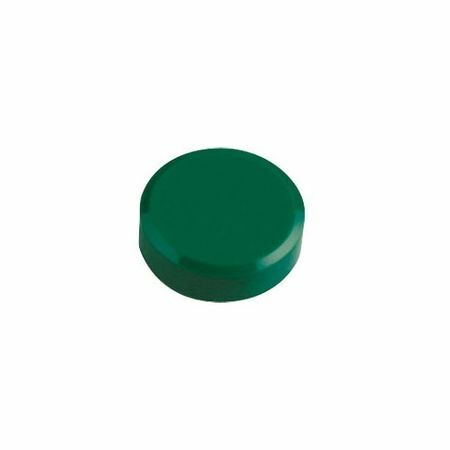 Magnes na tablicę Hebel Maul 6177155 zielony d=30mm okrągły 20 szt/opak