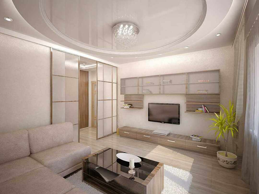 príklad krásneho dizajnu obývačky 2018