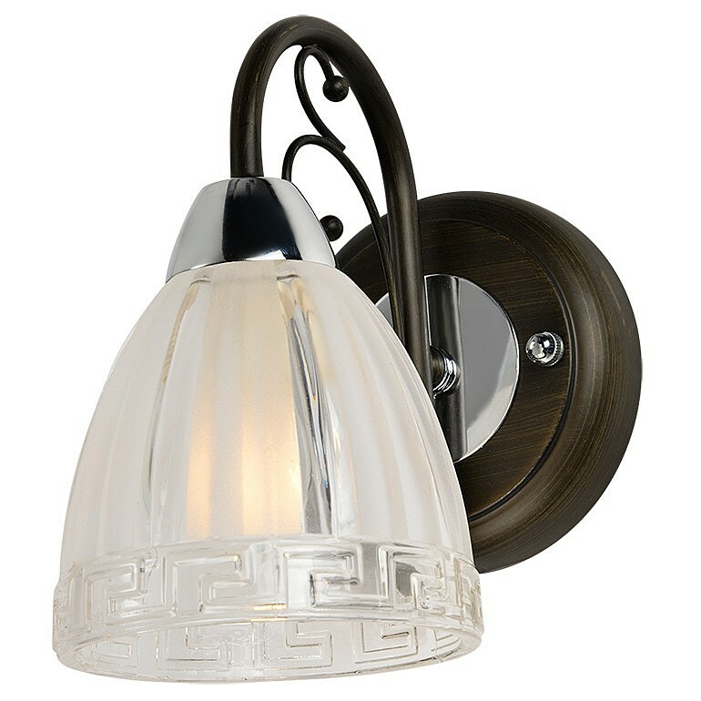 מנורת זיהוי פמוט קיר Billings 232 / 1A-Blackchrome