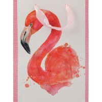Lahjapaketti Dream Cards. Vaaleanpunainen flamingo, 18x23x10 cm