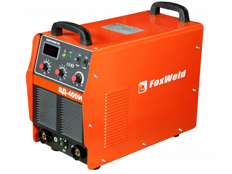 Rectifier welding machine. It's easier to work with it than with a regular one.