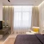 modern style curtains in the bedroom