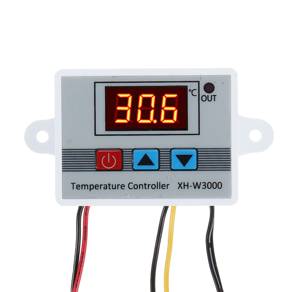 Grādi Mikro-digitālais termostats Augstas precizitātes termostats Apkures un dzesēšanas precizitāte 0.1