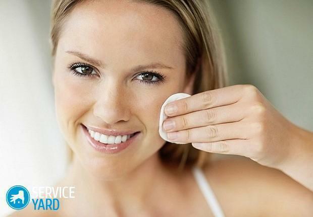Whitening skin met waterstofperoxide