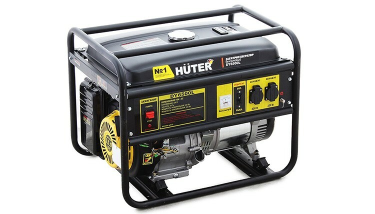 " Huter DY6500L" - a unit with good performance