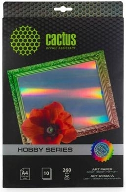 Cactus CS-DA426010M A4 / 260g / m2 / 10L popierinis / rašalinis veidrodis