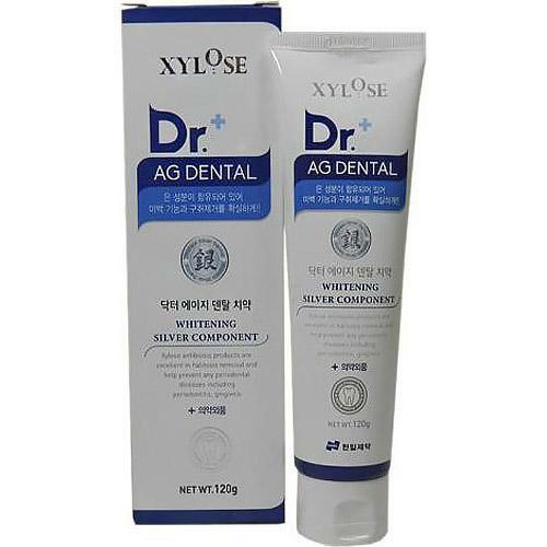 Fehérítő fogkrém ezüst komponens Xyloze Dr + AG