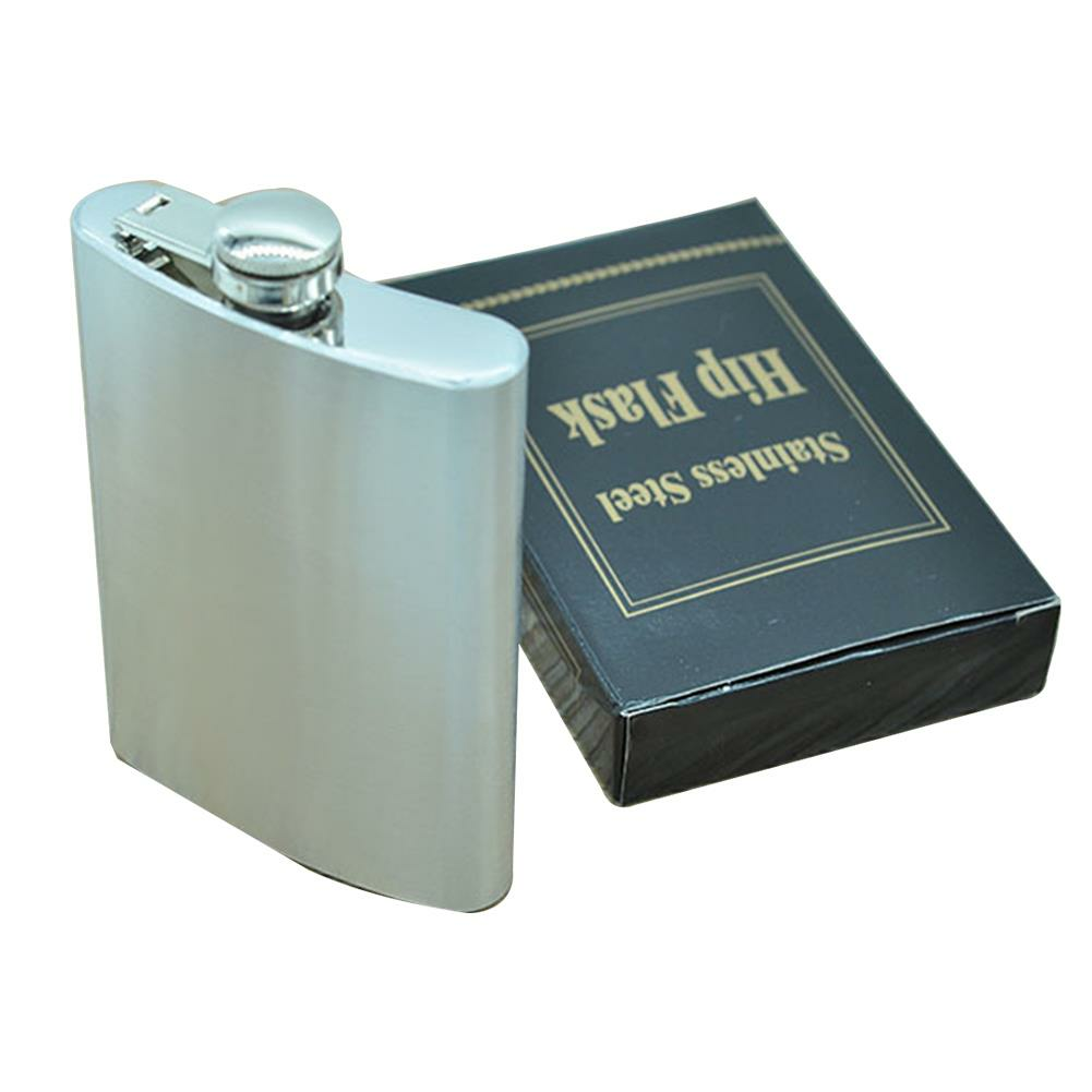 Ounces (225ml) Stainless Steel Hip Flasks Alcohol Bottle Portable Gift Copper Plated for Man
