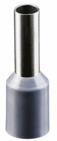 NShVI Navigator (gris) Punta de clavija de 4 mm2 (10 piezas)