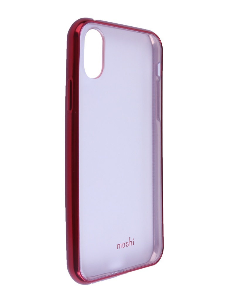 Capa Moshi para Apple iPhone X / XS Vitros Vermelho Crimson 99MO103321