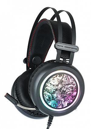 Qumo Dragon War Triumph GHS 0014 Žičane slušalice s pozadinskim osvjetljenjem