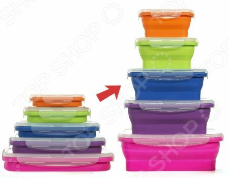  Set of containers Delimano " Cooltops"