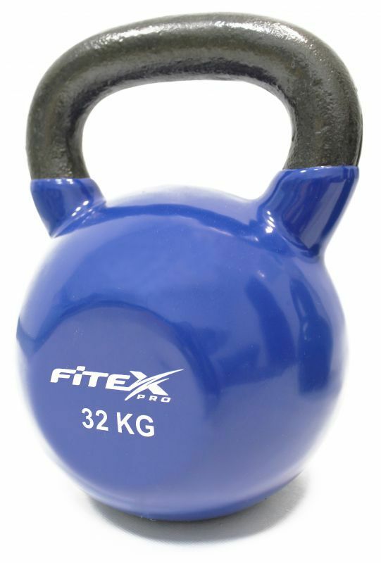 Vinilbe csomagolt kettlebell 32 kg Fitex Pro FTX2201-32