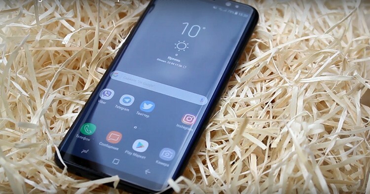 A copy of the Samsung Galaxy S8: customer reviews, specifications