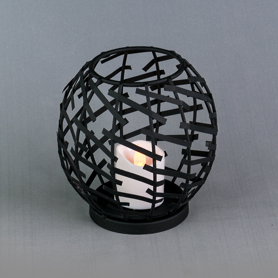 Kynttilä) Koristevalaisin, LED, CR2032 -paristoilla, koko 13X13X12,5