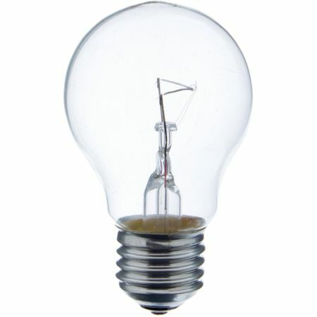 Lâmpada incandescente Osram ball E27 75 W luz transparente branco quente