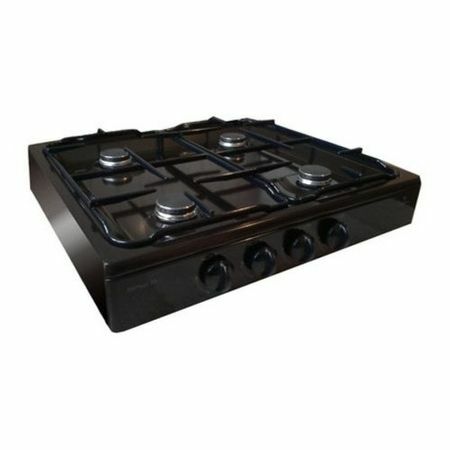 Gas stove Darina L NGM 441 03 B black enamel (tabletop)