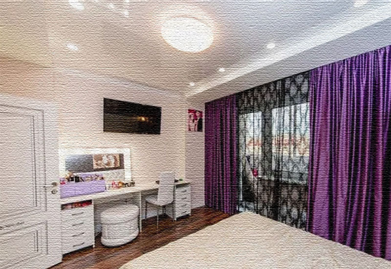 Los ex participantes de " House-2" Yulia y Tigran Salibekov compraron el cuarto apartamento: veamos cómo está decorado