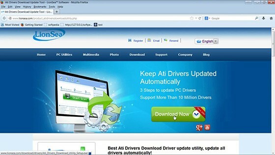 Installing drivers from disk or internet